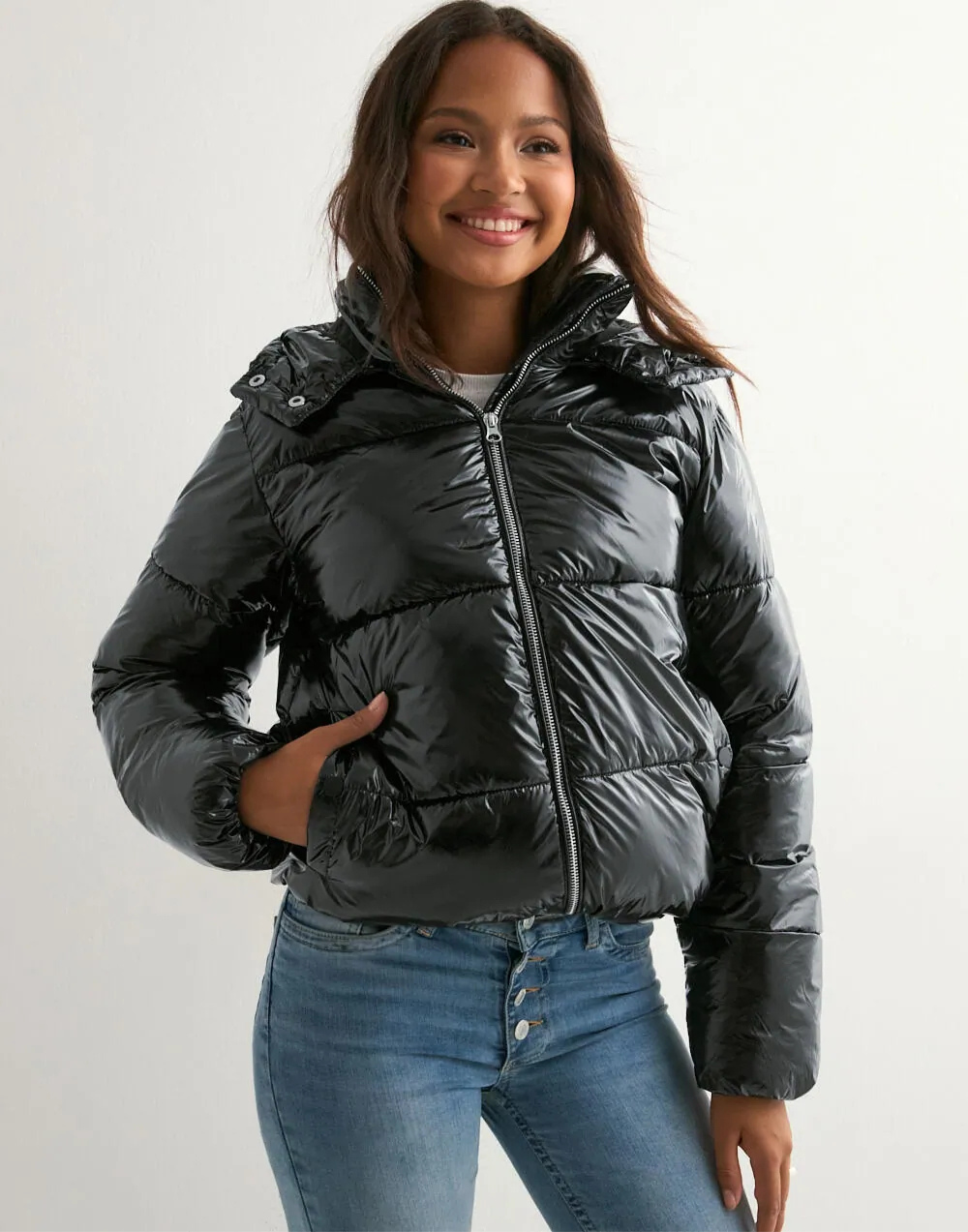 POPPY | Shiny Puffer Jacket