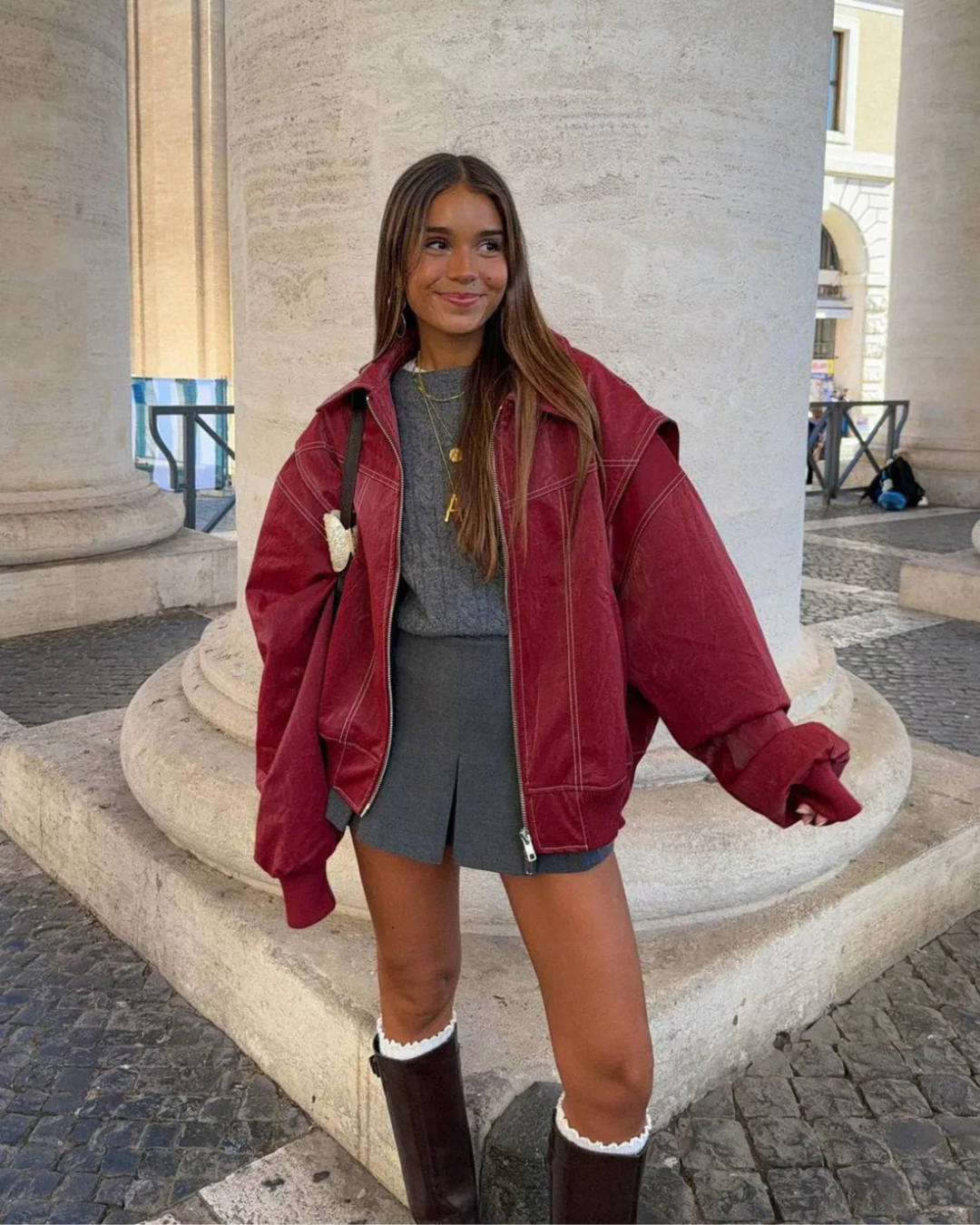 DAISY | Oversized Contrast Jacket