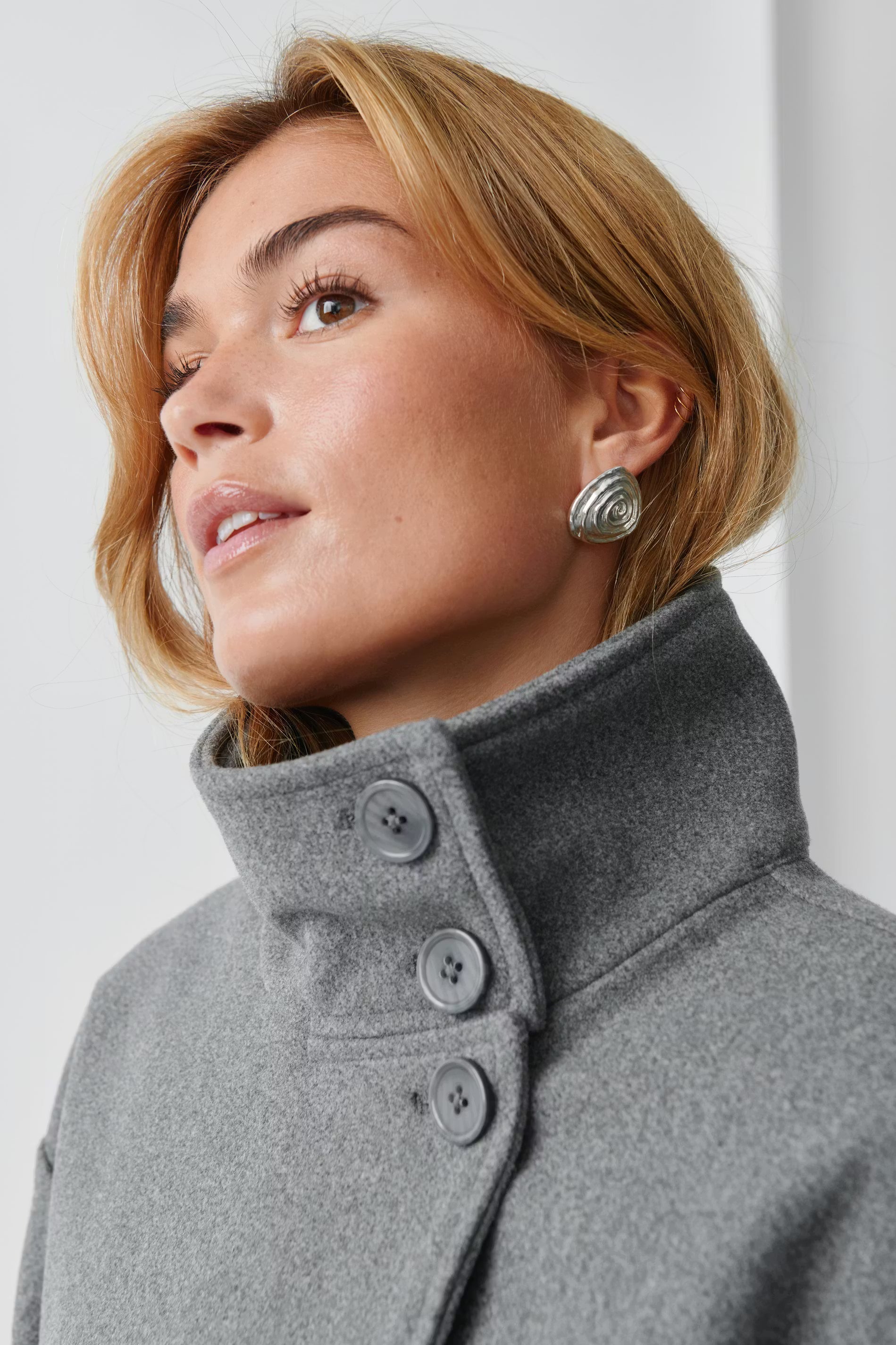 DAISY | Stand-Collar Jacket