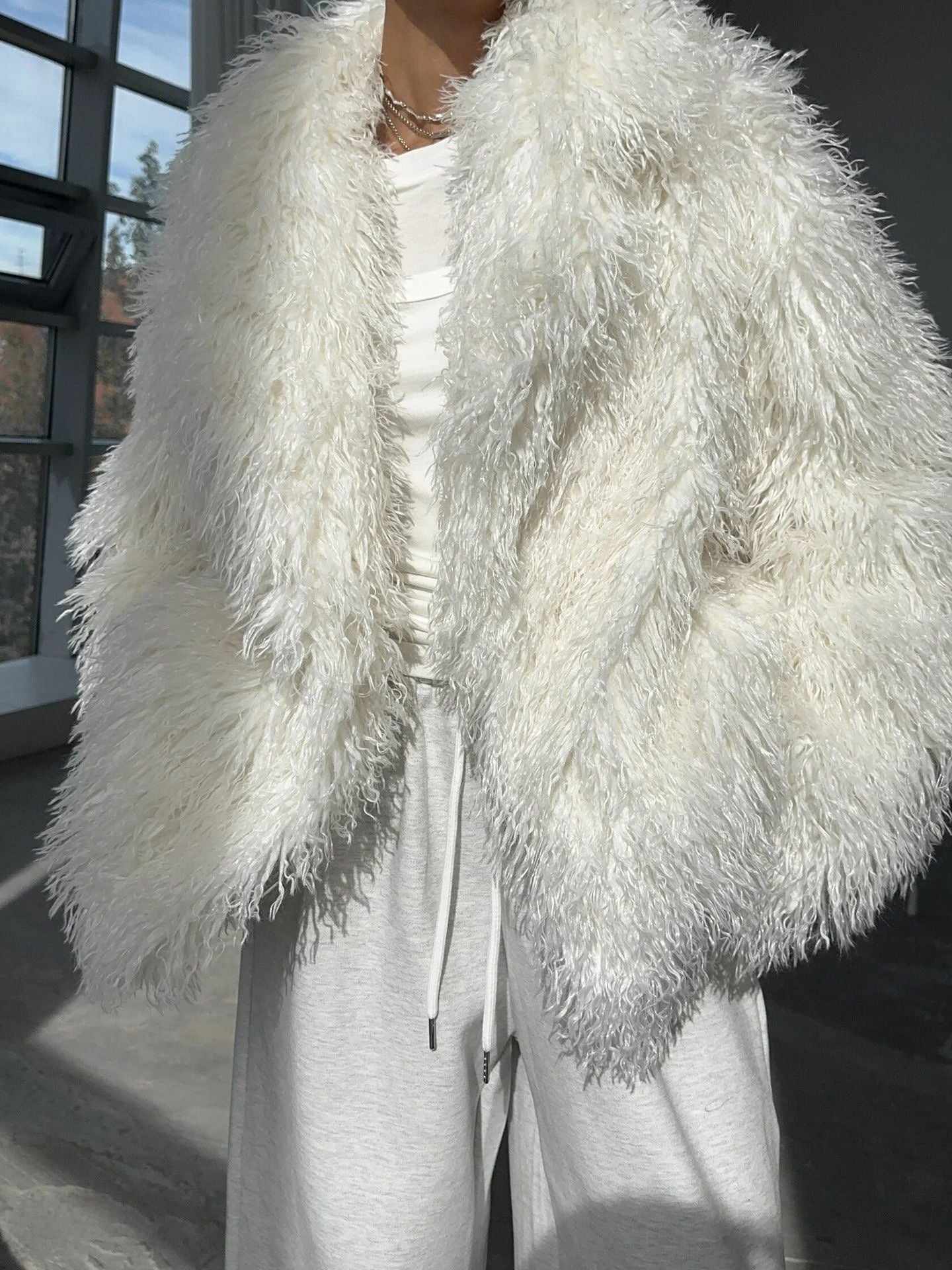 DAISY | Cloud Shearling Jacket