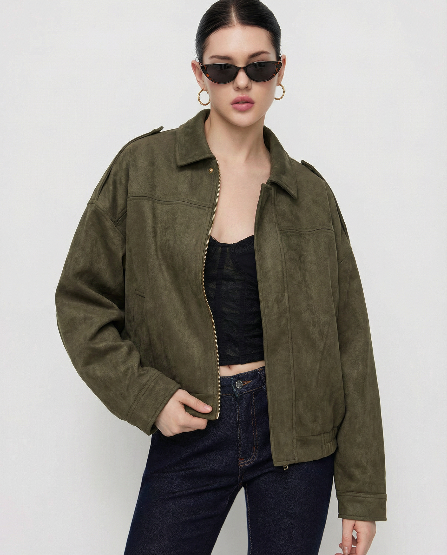 POPPY | City Luxe Bomber