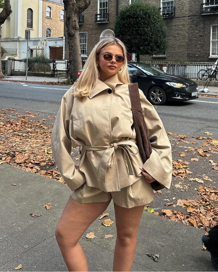 POPPY | City Trench Jacket Set