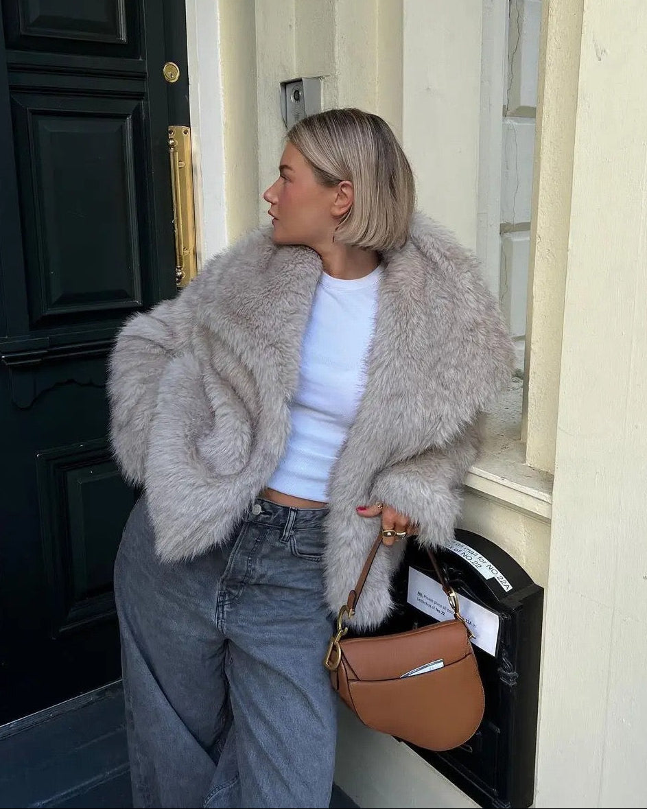 POPPY | Oslo Faux Fur Jacket