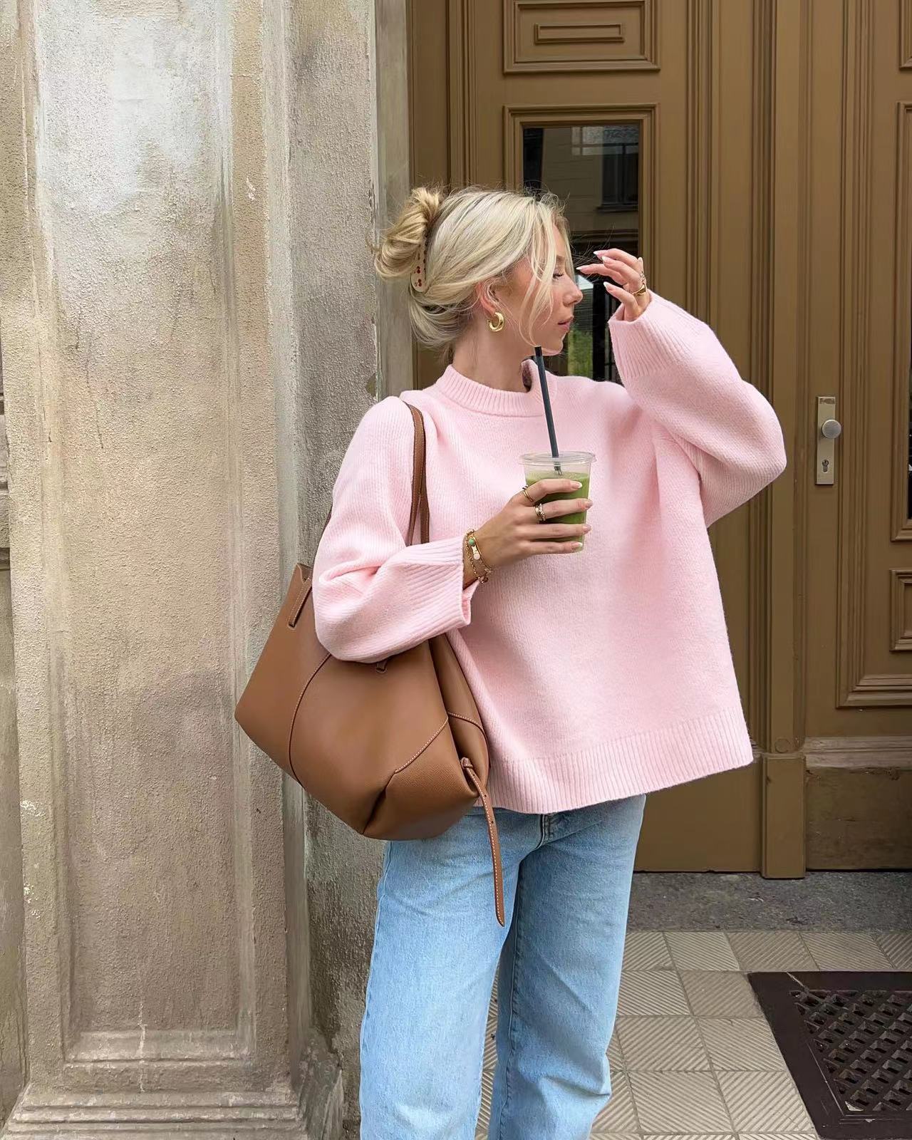POPPY | Pink Cozy Sweater
