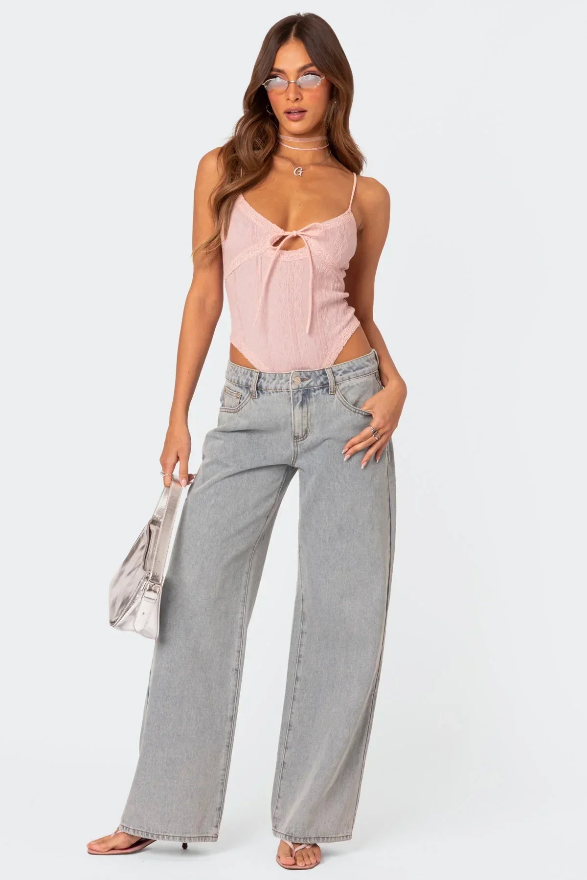 POPPY | Bow Jeans