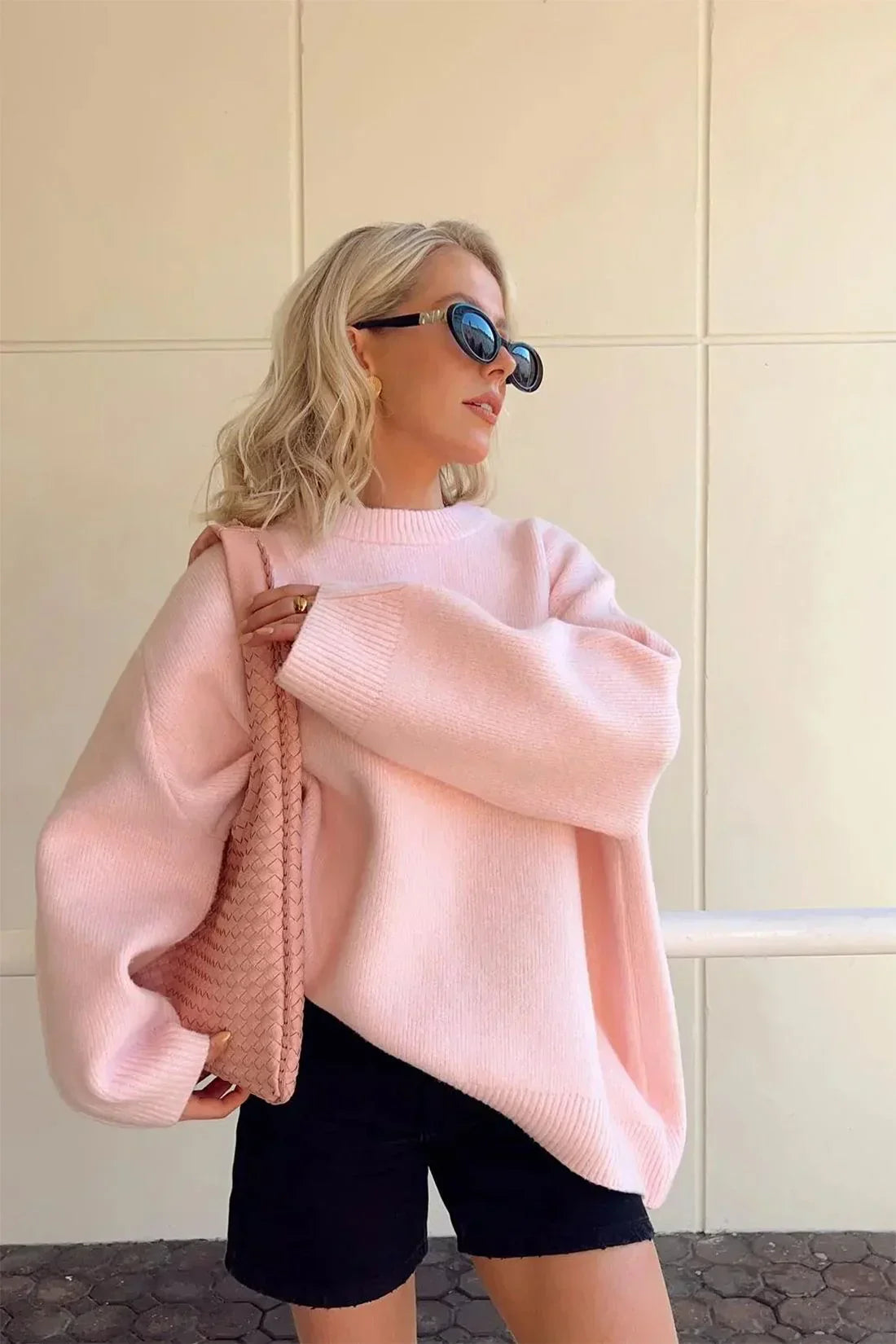 POPPY | Pink Cozy Sweater